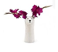 Quail Ceramics Vase à fleurs Ours polaire Taille L
