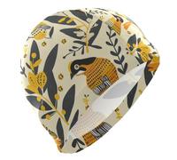 Quail Stock Bonnet de bain scandinave pour cheveux courts chauves et imperméables pour homme Protection des cheveux et réduction de la traînée Gorro de natacion para hombre