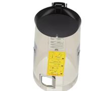 Quailitas Hoover Réservoir à poussière pour balai électrique H-500 Noir et blanc