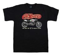 Quaint Point Guzzi Cafe Racers Bikers Motorcycle t-shirt homme MOTO7 (M)