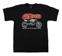 Quaint Point Guzzi Cafe Racers Bikers Motorcycle t-shirt homme MOTO7 (XXL)