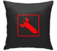 Quake 3 Arena Rocket Launcher Taie D'oreiller Décorative Pour La Maison - Housse De Coussin Carrée Pour Lit, Canapé, 45,7 X 45,7 Cm