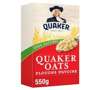 QUAKER Céréales Flocons d'Avoine Complète 550g