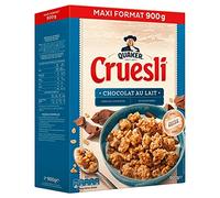 Quaker Cruesli Chocolat Au Lait Maxi Format 900g (lot de 4)