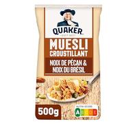 QUAKER Muesli Céréales Noix de Pécan et Noix du Brésil 500g