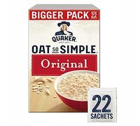 Quaker Oat So Simple Original 22 Sachets de 27 gramme New Family BIG PACK - Flocons d'avoine à grains entiers