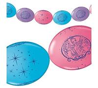 Qualatex 011215 Bannière de fête - Disney Princess (lot de 10), 30,5 cm, multicolore