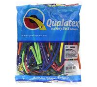 Qualatex 99321 260QCARNIVAL AST 100CT Ballons à modeler ou à tordre, carnaval