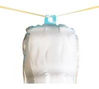 Qualatex - Bouteille de champagne - Ballon Pochette suspendue Pack de 25 - Film SG35491 (taille unique) (Or)