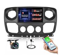 [Qualcomm] 8 Core 4+64GB Android 15 Autoradio pour Renault Master/Opel Movano/Nissan NV400 2010-2021 sans Fil Carplay Android Auto, 10.1'' Radio GPS/BT/WiFi/Caméra de Recul/DSP/FM/RDS/SWC
