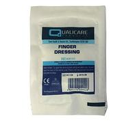 QUALICARE FIRST AID STERILE MEDICAL ADHESIVE FINGER WOUND CUT BANDAGE DRESSINGS by Qualicare