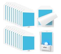 Qualirey Lot de 20 recharges de piège à insectes volants, compatibles avec les pièges à mouches d'intérieur osvdo pour la maison, cartes de rechange pour la maison, tampons adhésifs pour tue-insectes
