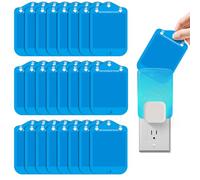 Qualirey Lot de 25 cartouches de rechange pour piège à mouches Raid/STEM/Wondercide - Recharges de colle forte pour pièges à mouches et insectes - Piège à moucherons d'intérieur