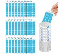 Qualirey Lot de 25 recharges de piège à insectes volants compatibles avec VEYOFLY - Recharge VF02, attrape-insectes pour tableau à colle, cartes adhésives de rechange pour moustiques d'intérieur et