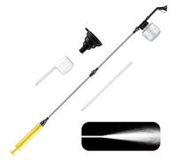 Qualirey Poudre de terre de diatomée - 250 ml - Applicateur de poudre de jardin - Distributeur de poudre - Applicateur de poudre domestique - Pulvérisateur multi-usage pour intérieur et extérieur