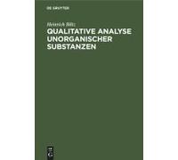 Qualitative Analyse Unorganischer Substanzen