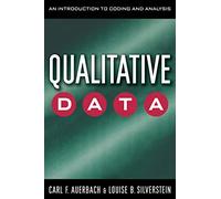 Qualitative Data: An Introduction to Coding and Analysis