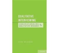 Qualitative Interviewing by Brinkmann Svend Professor of Psychology Professor of Psychology University of Aalborg Denmark Paperback Book Svend Brinkmann, (Auteur)