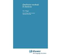 Qualitative Methods In Elasticity