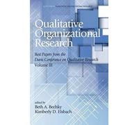 Qualitative Organizational Research