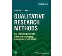 Qualitative Research Methods - Tracy Sarah J. Arizona State University USA - John Wiley and Sons Ltd - Livre en Anglais - Paperback Tracy Sarah J. Arizona State University USATracy Sarah J. Arizona St