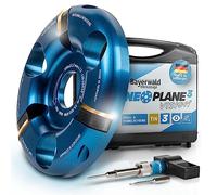 Qualité allemande Bayerwald Werkzeuge - Disque de fraisage pour bois NeoPlane - Pour meuleuse d'angle - Carving avec vue dégagée - Dents interchangeables revêtues de titane - Longue durée de vie