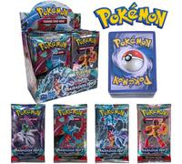 (Qualité de papier de base, pour affichage uniquement) 10 pièces/1 paquet Cartes Pokémon JCC, Écarlate et Violet : Faille du Paradoxe - Lot de booster de jeu de cartes à collectionner en anglais, pour