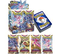 (Qualité de papier de base, pour affichage uniquement) Cartes Pokémon Anime dessin animé Pokémon Jeu de cartes à collectionner Pokémon Épée et Bouclier Astral Radiance Booster Battle Pack de boosters