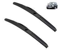 Qualité FEO Ensemble for VW Golf 3 Golf3 MK3 III 1991-1998 1H 1E GTI VR6 balais d'essuie-glace avant de voiture pare-brise pare-brise fenêtre 21 "+ 19" accessoires Ajustement parfait pour les pare-bri