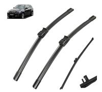 Qualité OEM 3pcs Wiper LHD Front & Rear Wiper Blades Set Compatible with BMW X5 E70 2006-2011 Windshield Windscreen Window Brushes 24"+20"+15" Ajustement parfait pour les pare-brise