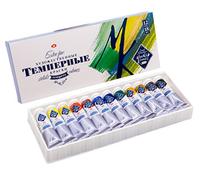 Qualité professionnelle - Couleurs détrempées extra fines - 12 tubes de 18 ml - Master Class - Nevskaya Palitra