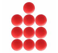 Qualité supérieure Zrl® Rouge éponge douce Boule Close-up Magic Street classique comédie Trick Props 4.5 cm, x10 pcs