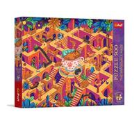 Qualité Trefl Premium Plus - Le Puzzle Labyrinthe Impossible : Teckels Joyeux - 500 pièces, série Thèmes intemporels, pièces s'emboîtant Parfaitement, pour Adultes et Enfants à partir de 10 Ans