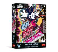 Qualité Trefl Premium Plus - Puzzles Disney, Le Monde virtuel de Mickey Mouse - 1 000 pièces, série de Puzzles de Personnages, pour Adultes et Enfants à partir de 14 Ans