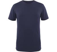 Qualitex iND Lyocell T-shirt de travail pour homme S à 6XL Séchage rapide, Marine, L