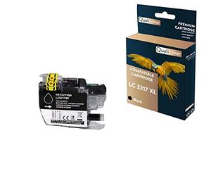 QUALITONER - 1 Cartouche Compatible pour Brother LC 3217 XL LC3217XL Noir (Pot à Crayon) pour Brother MFC-J 5330 DW 5330 DW XL 5335 DW 5730 DW 5830 DW
