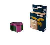 QUALITONER - 1 Cartouche Compatible pour HP 363 XL 363XL Magenta pour HP PhotoSmart 3100 Series 3110 3200 Series 3210 3300 Series 3310 8250 PhotoSmart