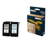 QUALITONER - 2 Cartouche compatible pour CANON 545 XL + 546 XL 545XL + 546XL Noir + Couleur pour Canon Pixma MG 3000 Series MG 3000 Series MG 3000 Ser Noir G