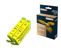 QUALITONER - 2 Cartouche Compatible pour HP 364 XL 364XL Jaune pour HP DeskJet 3070 A 3070 Series 3520 e-All-in-One 3524 OfficeJet 4610 4620 4622 Phot