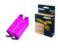 QUALITONER - 2 Cartouche Compatible pour HP 364 XL 364XL Magenta pour HP DeskJet 3070 A 3070 Series 3520 e-All-in-One 3524 OfficeJet 4610 4620 4622 Ph