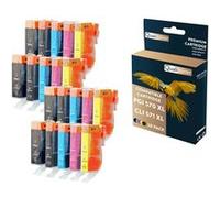 QUALITONER - 20 Cartouche compatible pour CANON PGI570 XL - CLI571 XL PGI 570XL - CLI 571XL Noir (x4) + Cyan (x4) + Magenta (x4) + Jaune (x4) + Photo Noir G
