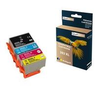 QUALITONER - 4 Cartouches compatible pour EPSON 202 XL 202XL Noir + Cyan + Magenta + Jaune (Kiwi) pour Epson Expression Premium XP-6000 XP-6005 XP-610 G