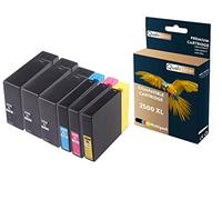 QUALITONER - 6 Cartouche Compatible pour Canon 2500 XL 2500XL Noir (x3) + Cyan + Magenta + Jaune pour Canon Maxify MB 5000 Series MB 5050 MB 5100 Seri