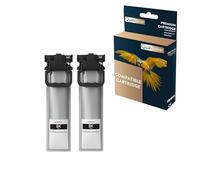 QUALITONER Cartouche Compatible pour EPSON T11D140 Noir 5 000 Pages x2 pour Epson Workforce Pro Workforce Pro WF-C 5300 Series, Workforce Pro WF-C 5390 DW, Workforce Pro WF-C 5390 DW BAM, Workforce