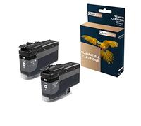 QUALITONER Cartouche pour Brother LC427 LC427XL Compatible Noir x 2 avec HL J6010DW; MFC J5955DW; MFC J6955DW; MFC J6957DW; MFC J6959DW.