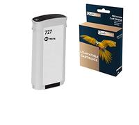 QUALITONER Cartouche pour HP 727 B3P22A C1Q12A Compatible pour HP Mat Noir x 1