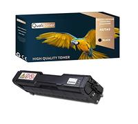 QUALITONER - Toner x1 407543 Noir Compatible pour Ricoh Aficio SP C 250 C 250 dn C 250 SF C 260 DNw C 260 SFNw C 261 SFNw/SP C 260 DNw 260 SFNw 261 DNw 261 SFNw