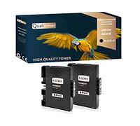 QUALITONER - Toner x2 405761 GC41K Noir Compatible pour Lanier SG3110DNw SG7100dn NRG SG3100Series SG3110DN SG3110DNW Ricoh Aficio SG 3100 Series SG 3100 SNW SG 3110 SFNw SG 3110 Series SG 3110 dn SG