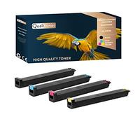 QUALITONER - Toner x4 MX-61GTBA Noir + Cyan + Magenta + Yellow Compatible pour Sharp MX-2630 N MX-2651 MX-3050 N MX-3050 V MX-3051 MX-3060 N MX-3060 V MX-3061 MX-3070 N MX-3070 V MX-3071 MX-3550 N MX