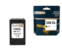 QUALITONER - x1 Cartouche Compatible pour HP 338 XL 338XL (C8765EE) compatibles HP HP PhotoSmart C 3100 3110 3125 3135 3140 3150 3170 3175 3180 3183 3